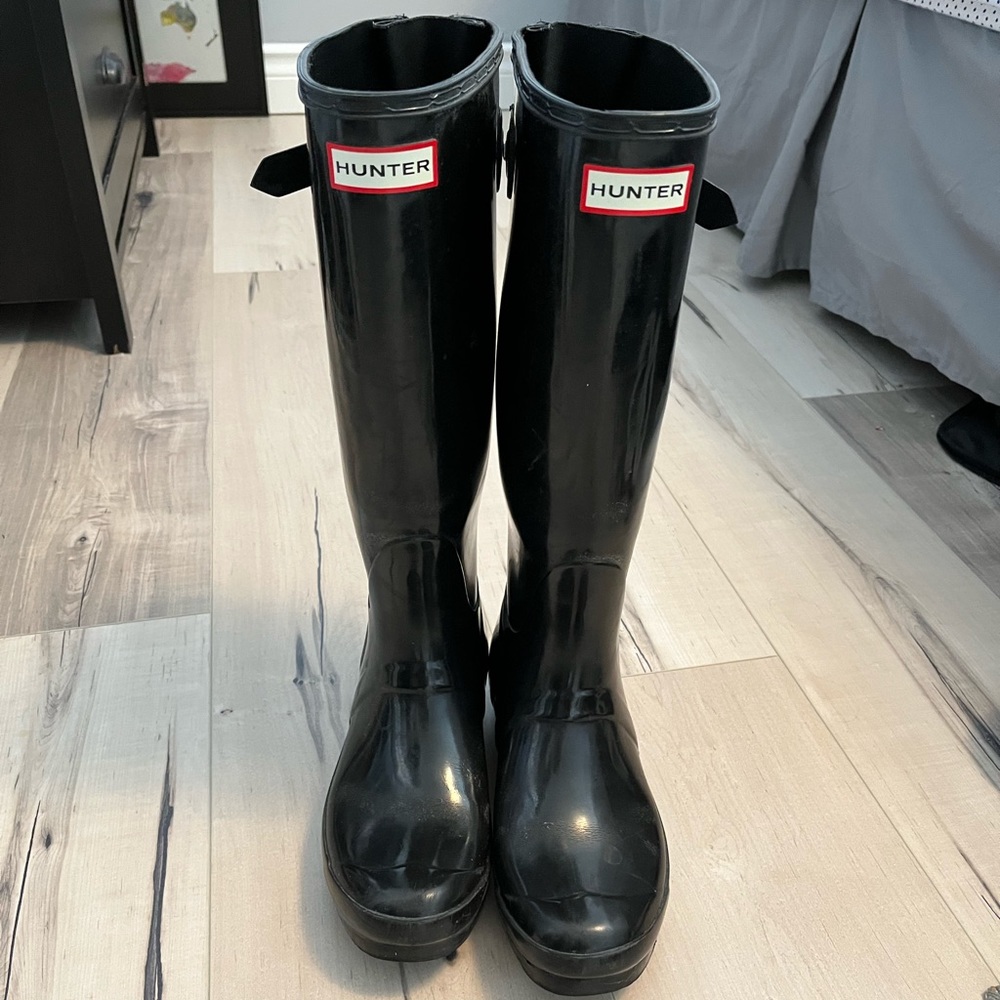 Hunter Boots - with socks